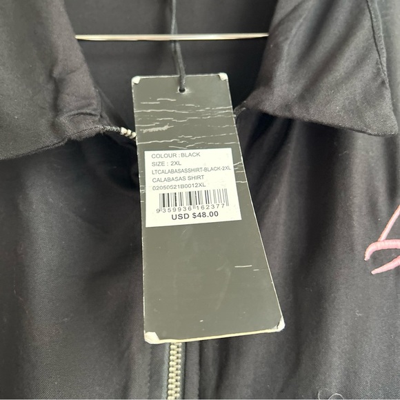 NWT Loiter | Calabasas Zip-Up Shirt - Picture 6 of 6